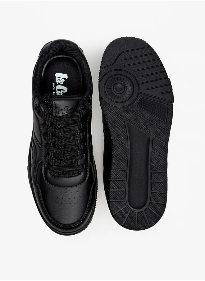 لي كوبر Women's Colourblock Lace-Up Sneakers