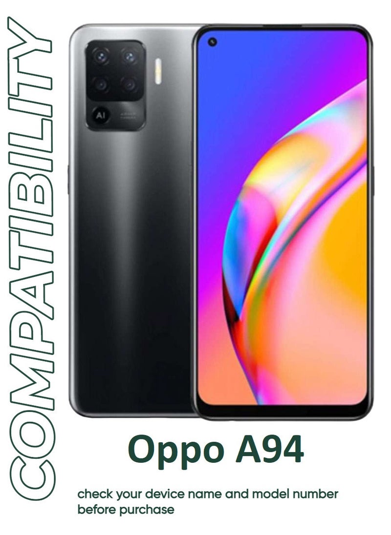ACLIX Antistatic ESD Dustproof Premium Quality High Definition Tempered Glass Screen Protector Designed For Oppo A94 - Image 3