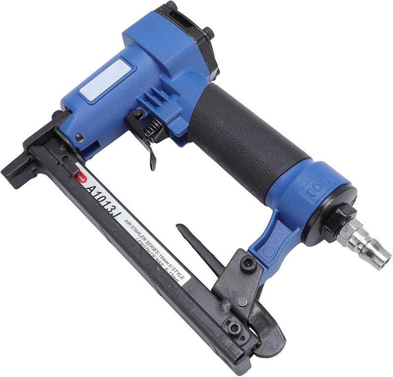 Pneumatic Brad Nailer 20 Air Staple Gun with Rubber Grip Compact for Woodworking Furniture - Image 3