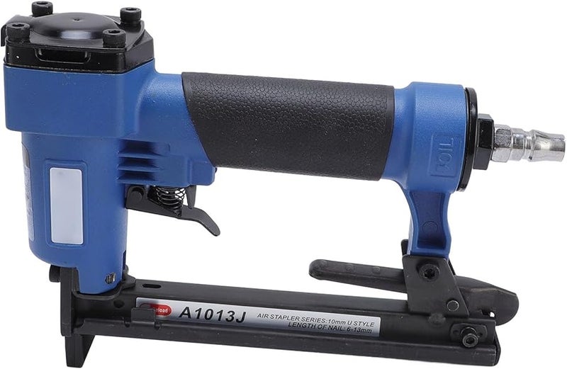 Pneumatic Brad Nailer 20 Air Staple Gun with Rubber Grip Compact for Woodworking Furniture - Image 5