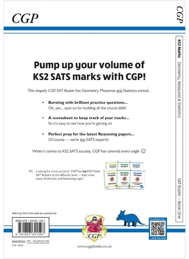 KS2 Maths SAT Buster: Geometry, Measures & Statistics - Book 1 (for the 2022 tests)  - Image 2