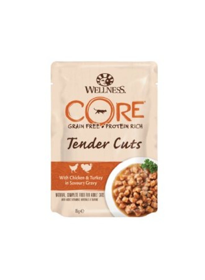 WEL CORE TC Chicken/Turkey Adult Cat 85g