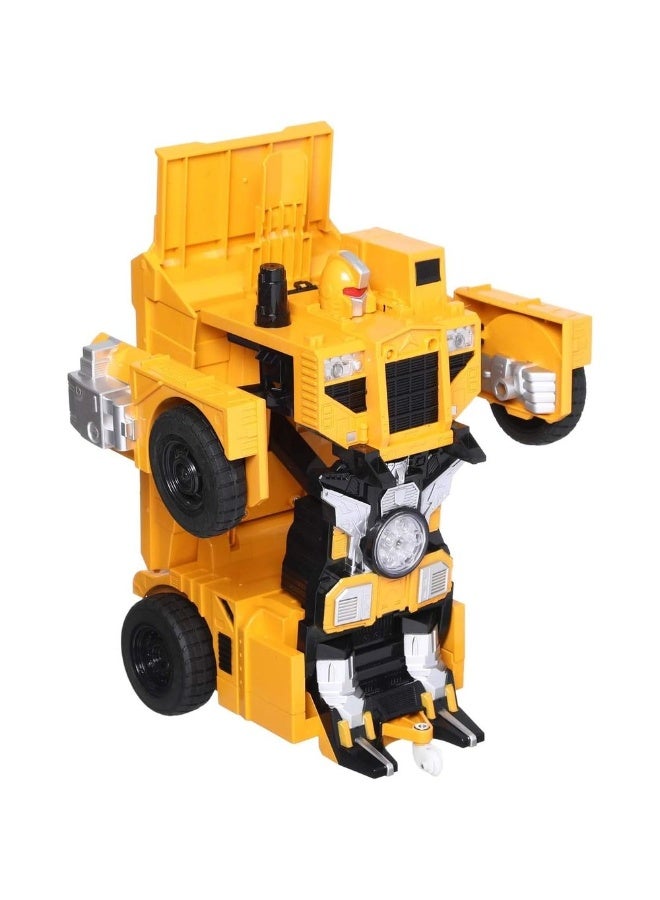 MZ Transforming Yellow Robot Truck With Remote Control - 7590 - Image 3