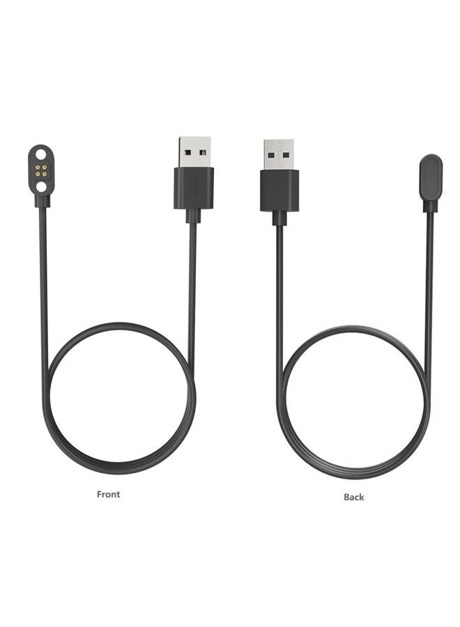VBANU 4 pin Charging Cable, Magnetic Bone Conduction Headphone Charger Cord, Fit for YUANS X18Pro/X18/X7, Xiaoyou X7/Y6/Y9, NANK Runner Pro, Black, 1 Pack - Image 5