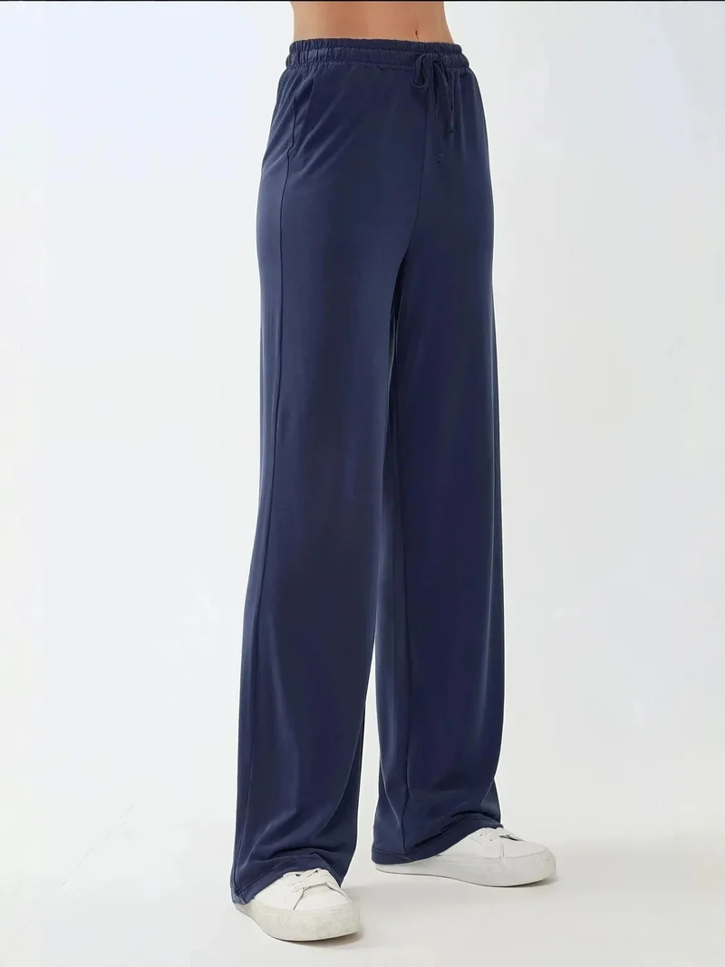 زوبعة بنطلون واسع بلمسة ناعمة من مجموعة بوسم