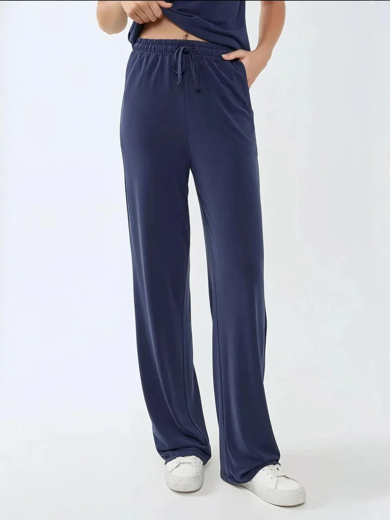 زوبعة بنطلون واسع بلمسة ناعمة من مجموعة بوسم