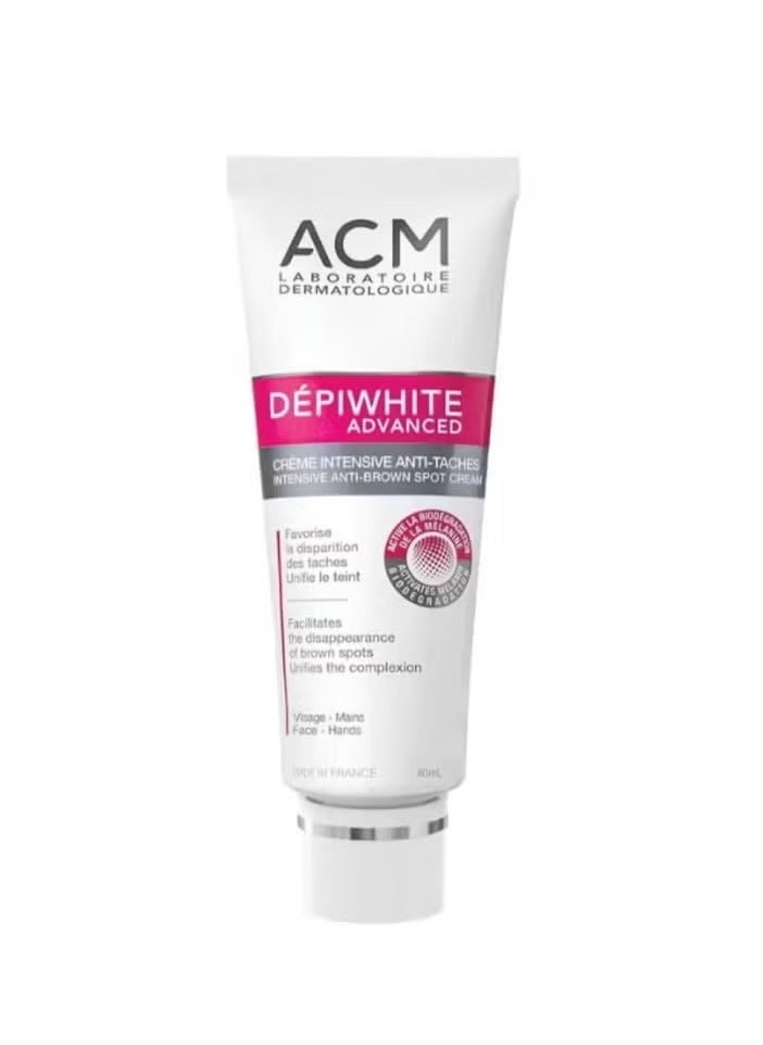 ACM ACM Laboratoire dermatologique Depiwhite Cream Advanced, 40ml – Brightening Cream for Dark Spots & Uneven Skin Tone 40ml 