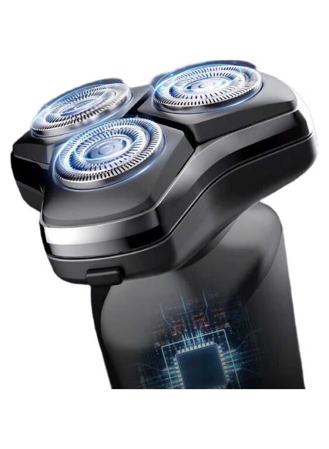 beici X5 Electric Shaver, Automatic Beard Trimmer, Rotary Razor For Men, Birthday Gift For Boyfriend Or Husband, Gift Box Packaging - Image 2
