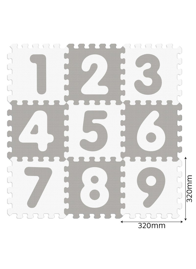 Sunta Sunta - Antibacterial Number Puzzle Mat - 9pc  - Image 1