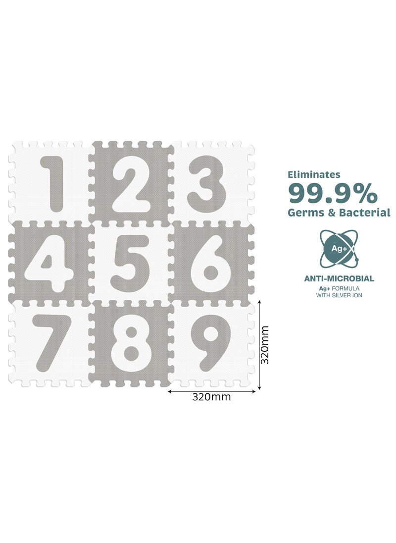 Sunta Sunta - Antibacterial Number Puzzle Mat - 9pc  - Image 2