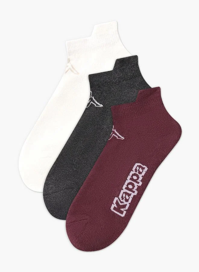 Kappa Pack of 3 Ankle Length Socks