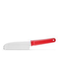 Knibble Lite - Cheese Knife Forks Nibbles, Red