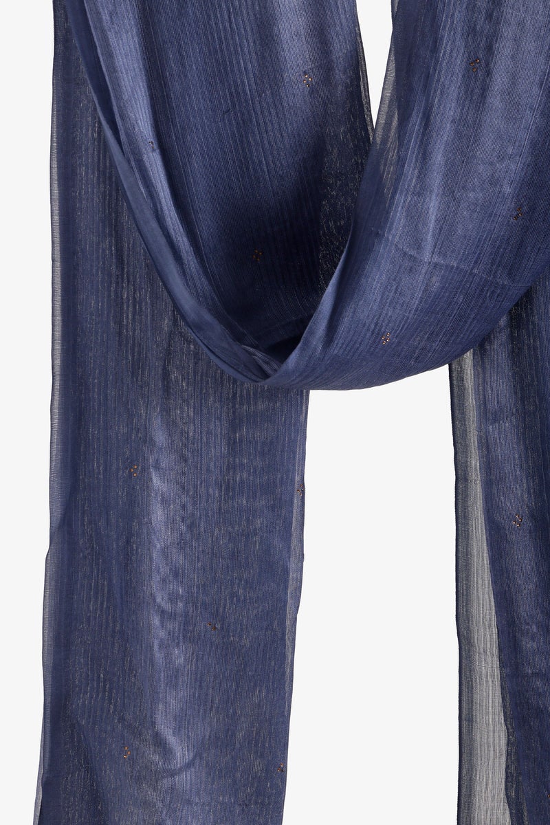 Carina Embroidered Clusters Scarf - Image 2