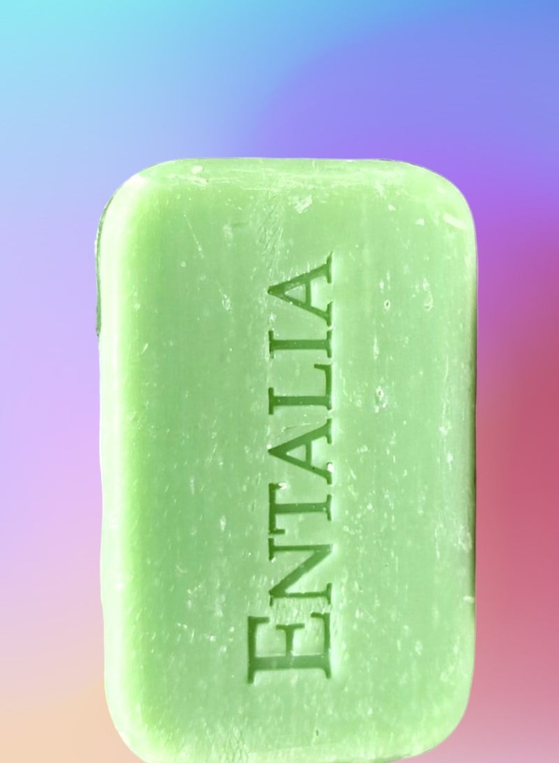 إنتاليا صابون المورينغا التيلندي لتطهير وتلطيف البشرة الجافة والحساسة مغذي ومضاد للجراثيم 100جرام - Image 2