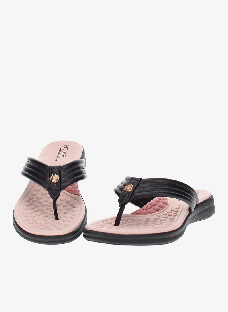 Modare Black Comfort Sandals for Women – Lightweight & Supportive Everyday Footwear for Women | Best Price UAE