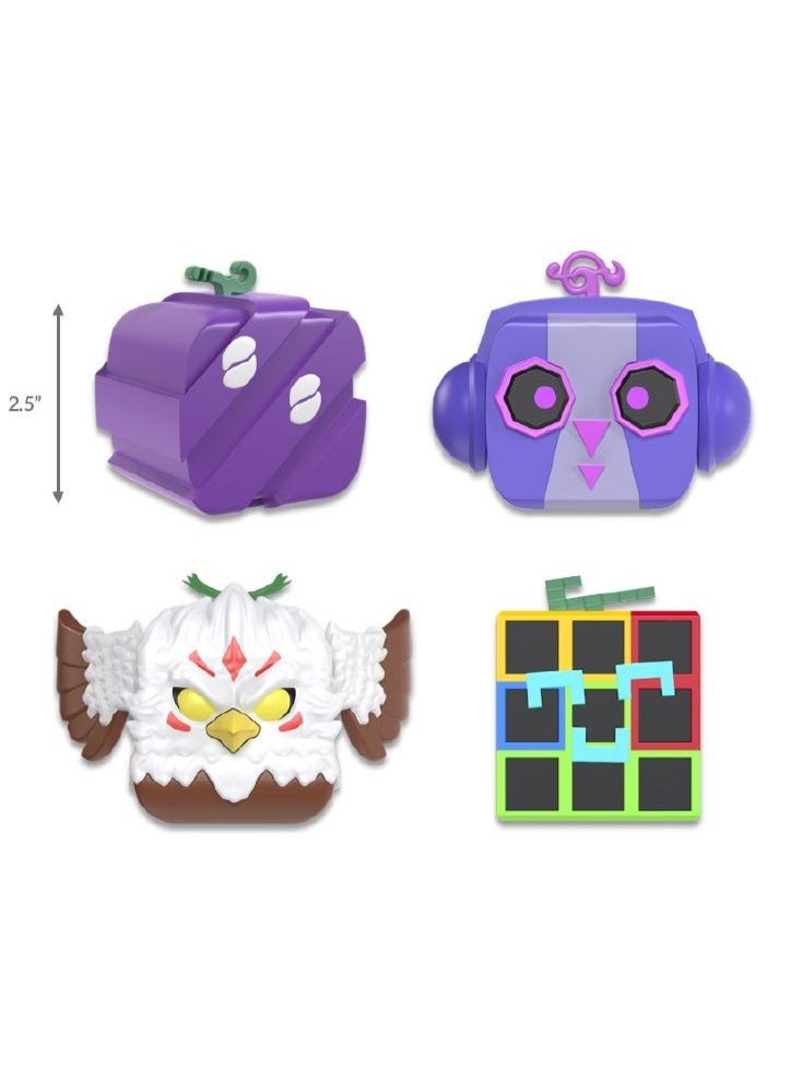 Blox Fruits Surprise Mini Figure 4-in-1 Pack Series 3, Assorted 1 Piece (Style & Color May Vary) | DLC Code Included! | Collectible Figures | Mystery Figures | Perfect for Kids, Gamers and Collectors. - Image 4