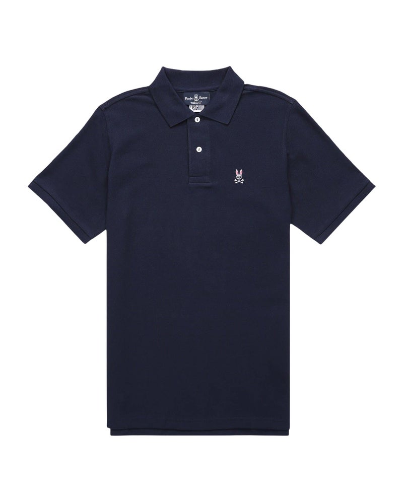 Psycho Bunny سايكو باني كلاسيك بولو نافي 2XL (رجال الولايات المتحدة 8) - Image 3