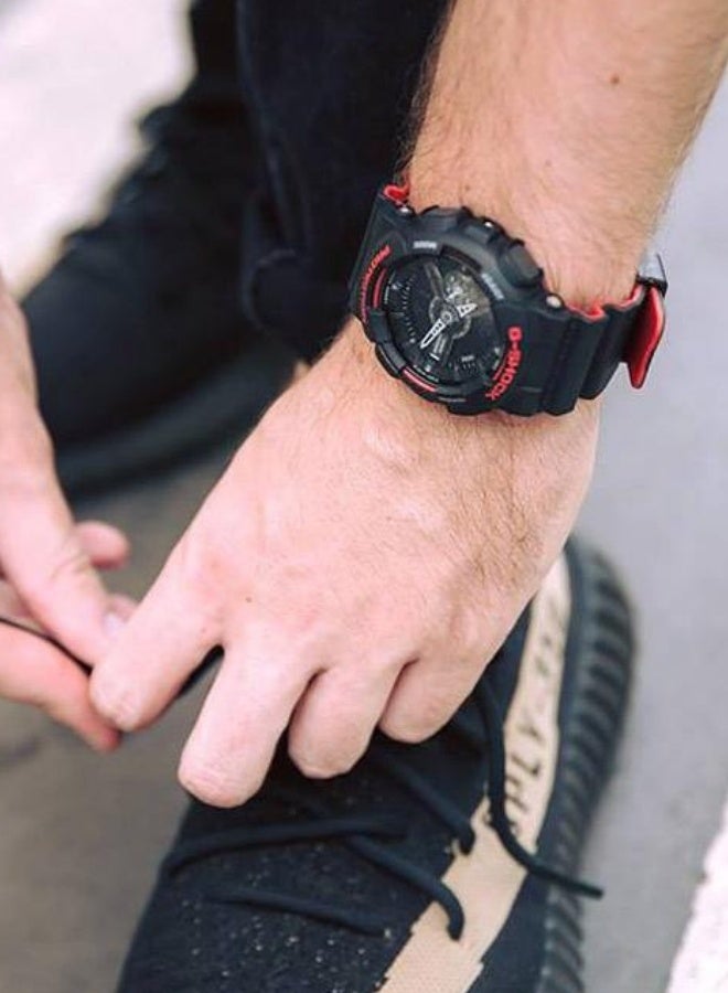 كاسيو ساعة توقيت كاسيو للرجال، جي شوك GA-110HR-1A - Image 3