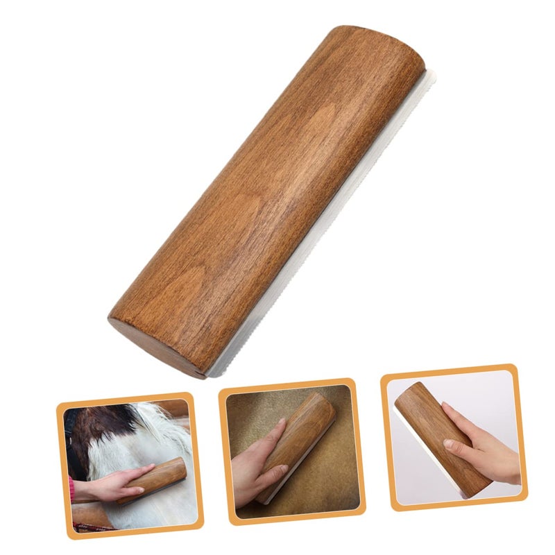 Multifunctional Metal Horse Grooming Brush Scraper for Shedding Hair Removal and Coat Care - Image 3