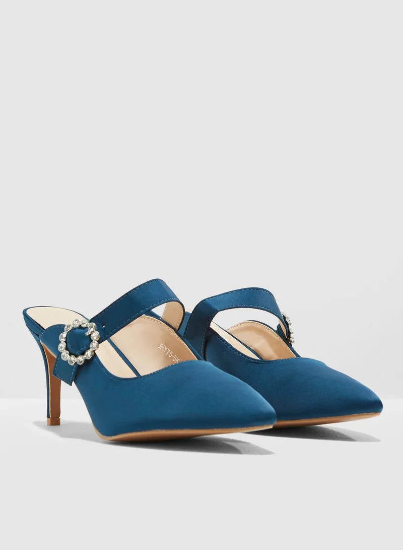 Coco Sai Embellished Mules