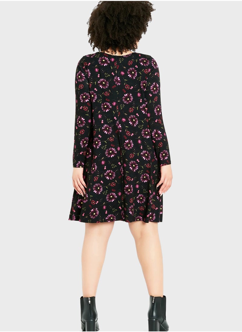 Avenue Printed Dress  - Image 2