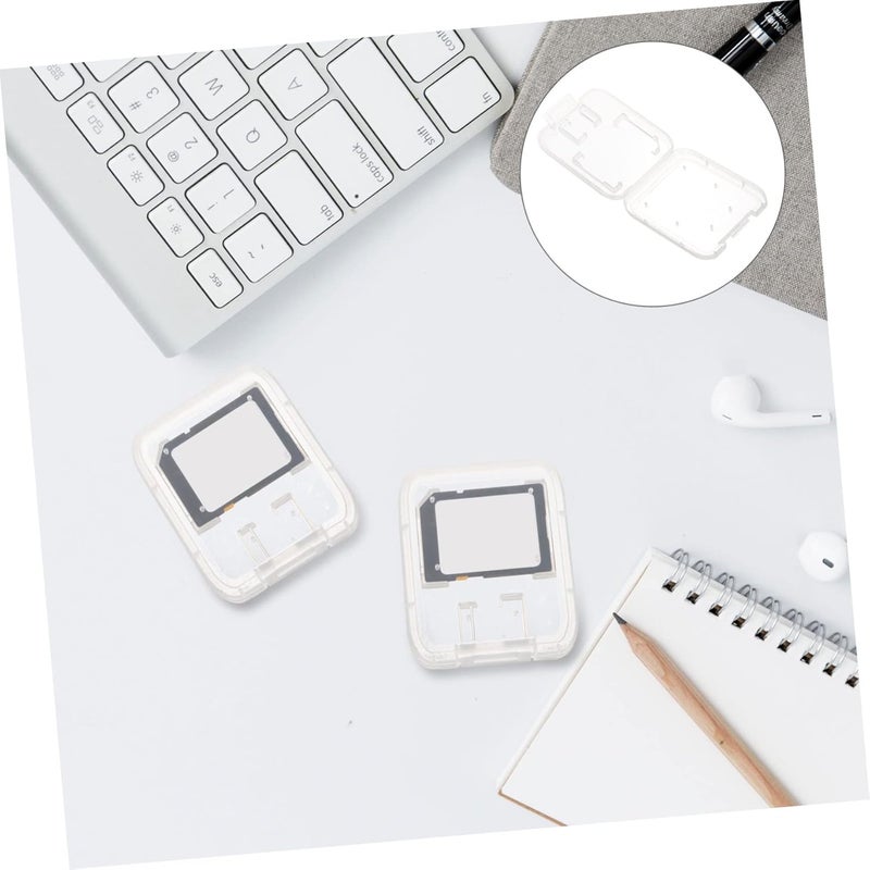 حامل بطاقات الذاكرة Mipcase 24 قطعة، تخزين محمول للبطاقات، حافظة خفيفة الوزن ومتينة تحمي من الفقدان، مناسبة للسفر والتنظيم - Image 4
