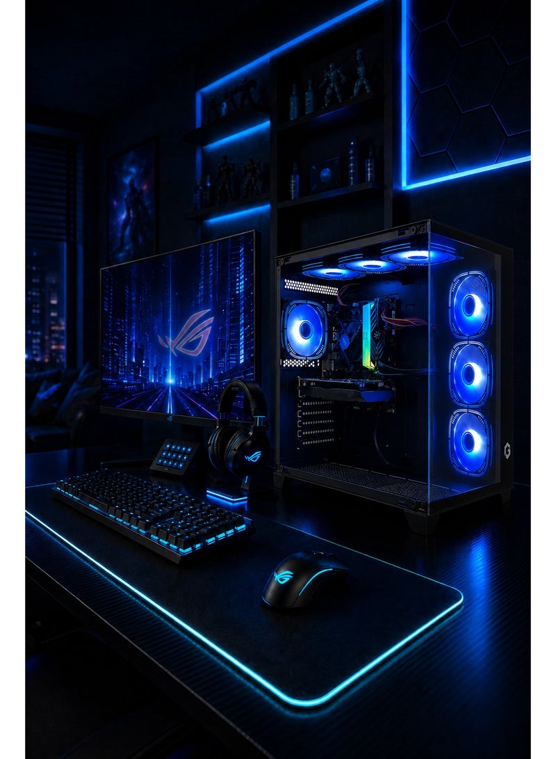 بيسي كمبيوترالعاب تجميعة احترافية –  معالج I59400F – بطاقة رسومات نيفيديا جيفورس  GTX1650 4GB DDR6 - ذاكرة عشوائية 16GB 3200 ميجابايت – لوحة الام H310 S2H    - مع نظام تشغيل ويندوز 11 برو - Image 2