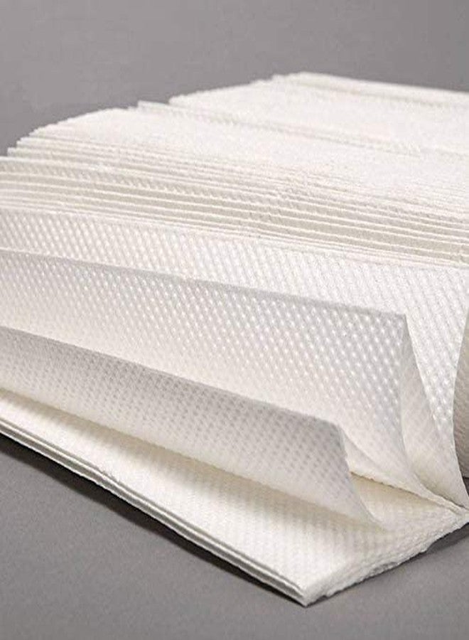 Carepure Multi Fold Hand Towel Tissue Paper Napkin | Fast-Drying Absorbency Pockets | White Paper - 1300 Pieces (10 PACKET) - Image 4