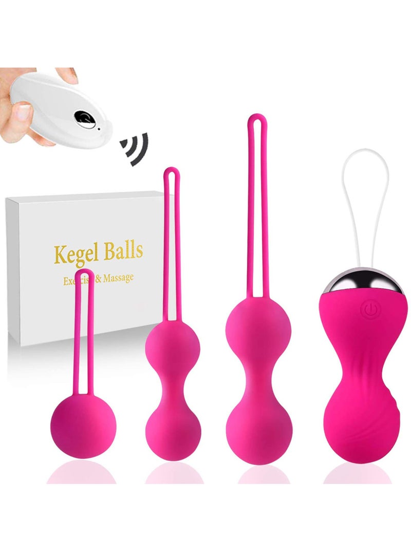 Captaintech 3 in 1 Kegel Balls Kit - Kegel Exercise Weights Products for Women, 3 Weights Ben Wa Kegel Balls for Beginners u0026 u0026 Advanced  - Image 1