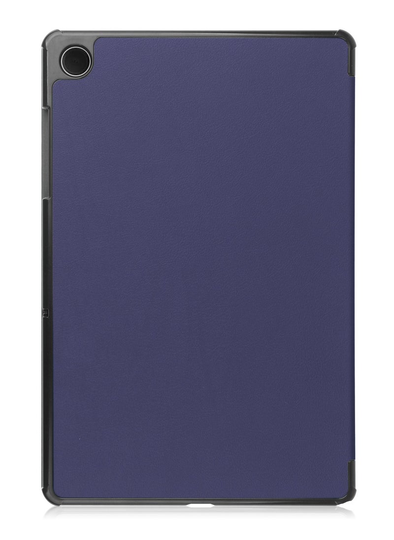 Youque - Leather Shell Shockproof Case for  Samsung Galaxy Tab A9 Plus x210/x216/x218 Blue - Image 1