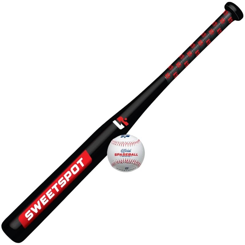 SweetSpot Baseball SweetSpot Plastic Bat and Ball Combo Set | 28â€ Length | Backyard Baseball Set for Youth, Kids, Teens, and Adults - Image 2