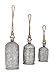 Deco 79 Deco 79 Rustic Metal Rope Cowbell Handmade Hanging Garden Outside Patio Porch Yard Backyard Home Decor, Set of 3 22",  - Image 2