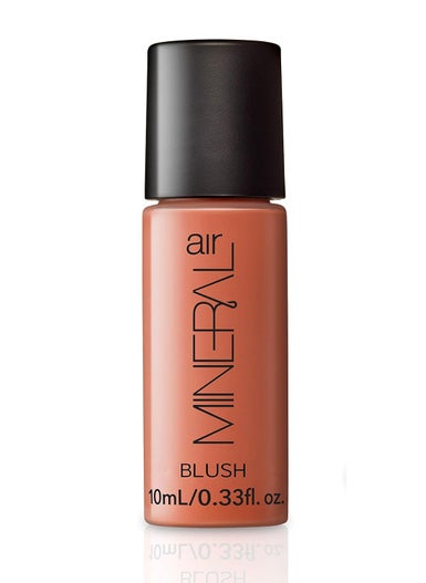 Mineral Blush  Airbrush Blush Makeup Rose Petal Buildable 10Hour Liquid Cheek Color for Mineral Air Mist Device 10 ml Travel Size