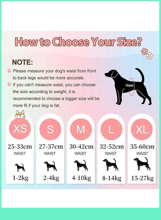Berma Baby Disposable Pet Diapers for Female Male Dogs, Super Absorbent Soft and Pee Puppy Diapers Female Liners, Including 12pcs/10Pcs Diapers for Dogs and Cats (Small Size/female dog/10pcs) - Image 2
