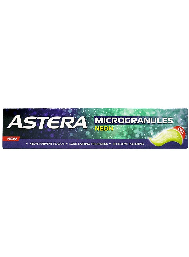 Astera Activated Charcoal Gel Toothpaste with Microbeads - Image 2