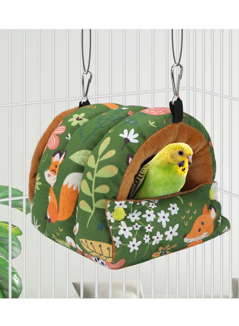 Excefore Cozy Cotton Bird Nest House Perfect for Parrots Budgies Parakeets Caique Senegal Cockatiels Hangs Easily in Cage Available in 1 Sizes Small - Image 4