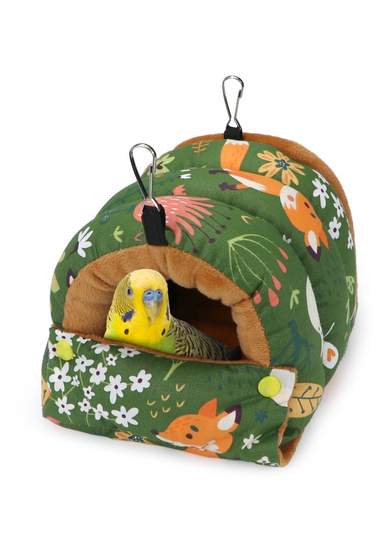 Excefore Cozy Cotton Bird Nest House Perfect for Parrots Budgies Parakeets Caique Senegal Cockatiels Hangs Easily in Cage Available in 1 Sizes Small - Image 3
