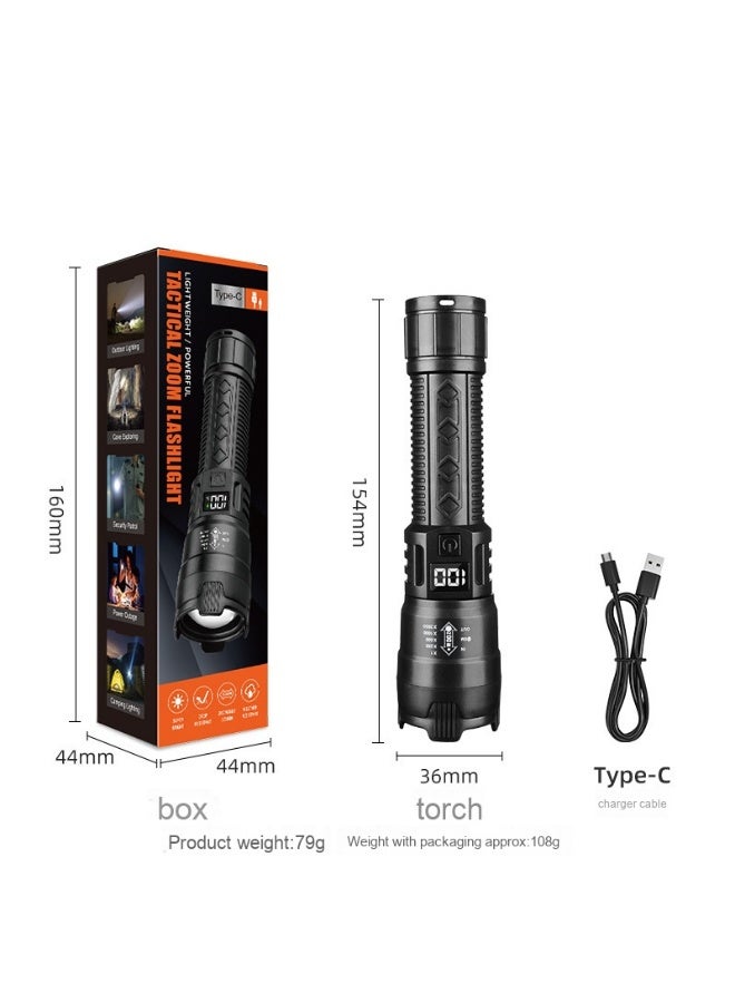NIBEMINENT High-Intensity Flashlight Signal Light - Essential Outdoor Emergency Warning Illumination Tool
