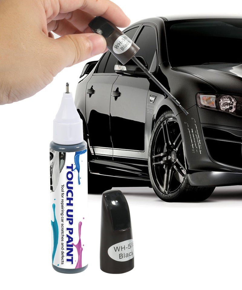 YAKEFLY Car Touch Up Fill Paint Pen2In1 Automotive Touch up PaintEasy Quick Auto Car Paint Scratch RepairSpecialpurpose Repair Paint Pen Car Touch Up Paint for Scratch Repair Cars Black