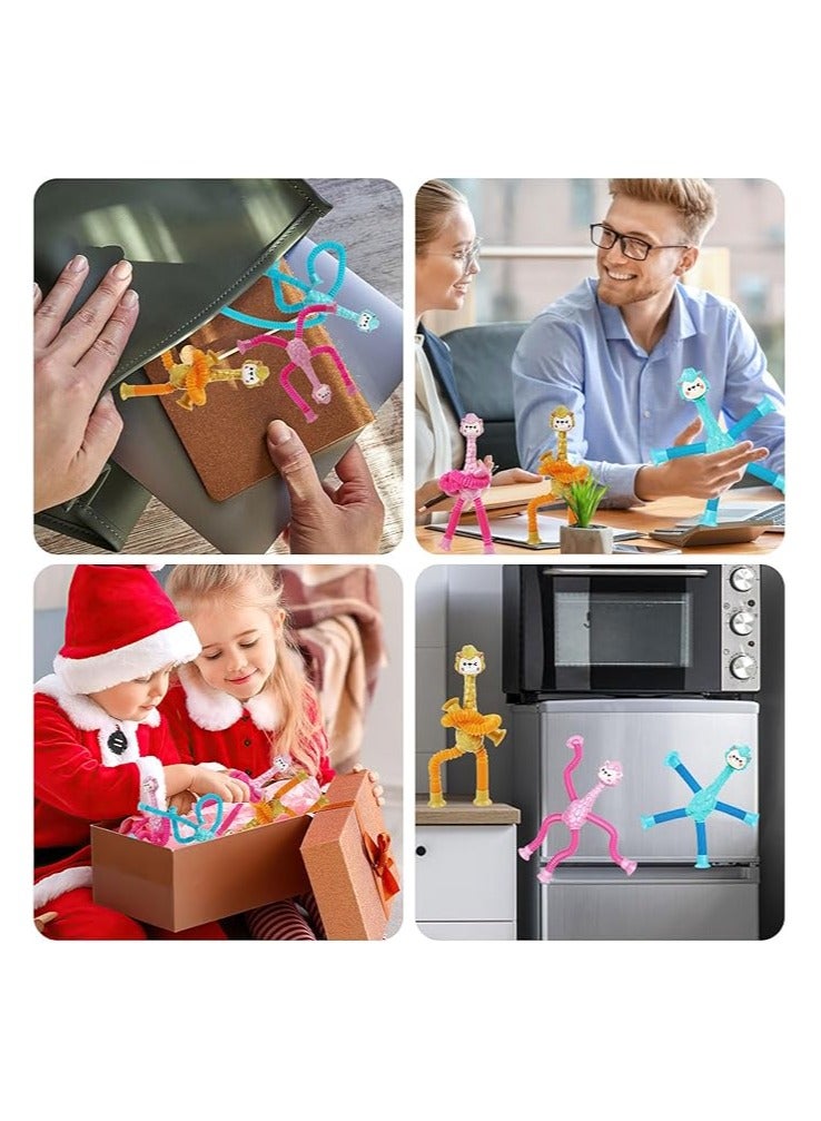 Telescopic Suction Cup Sheep Toys, Sensory Sheep Toy, Suction Cup Toy for Kids, Stuffed Sheep Animals, Anti-Stress Fidget Toys, Funny Educational (1 Piece) - Image 5