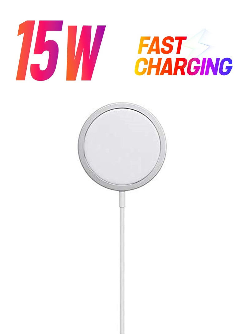 general 15W Fast Magnetic Wireless Charger Pad – Compatible with iPhone 12 for Quick and Convenient Charging - Image 1