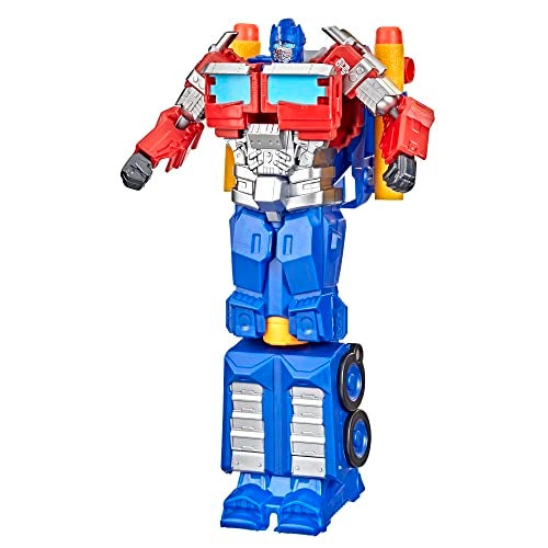 Transformers Toys Rise of The Beasts Movie 2in1 Optimus Prime Blaster Powered by Nerf for Ages 6 and Up 7inch - Image 5