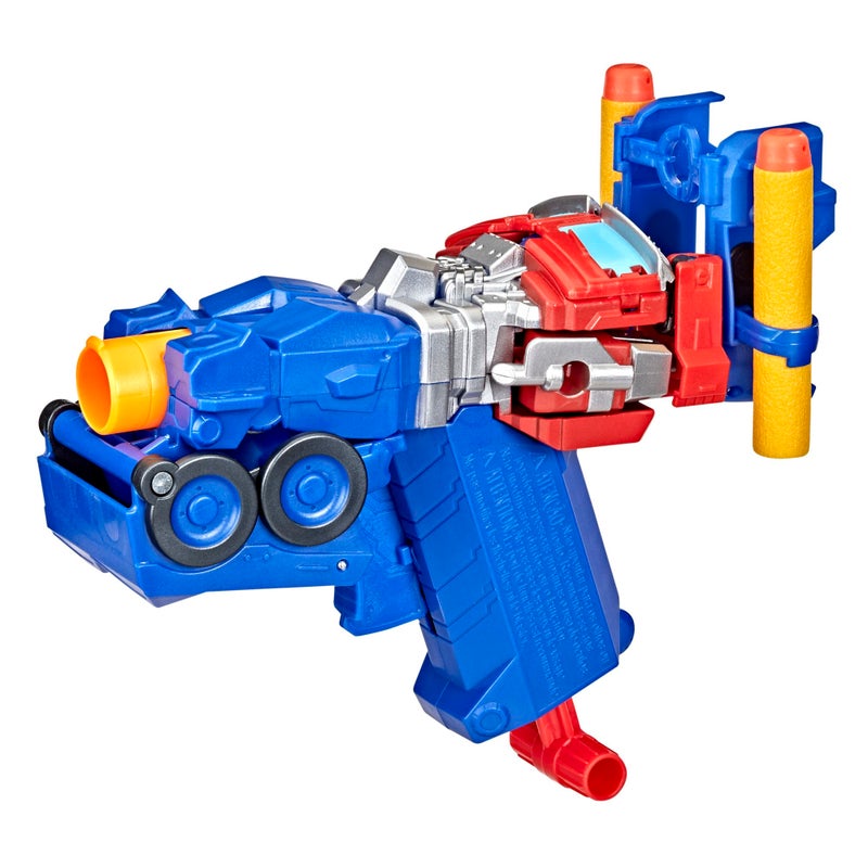 Transformers Toys Rise of The Beasts Movie 2in1 Optimus Prime Blaster Powered by Nerf for Ages 6 and Up 7inch - Image 3