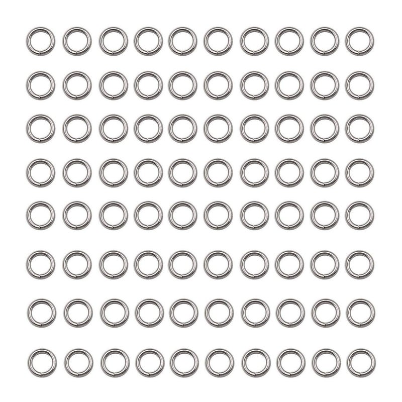 WOCRAFT 1000 pcs Stainless Steel Split Rings Jump Rings Connector Rings for Jewelry Making Necklaces Bracelet Earrings Keychain DIY Craft 126025mm - Image 3