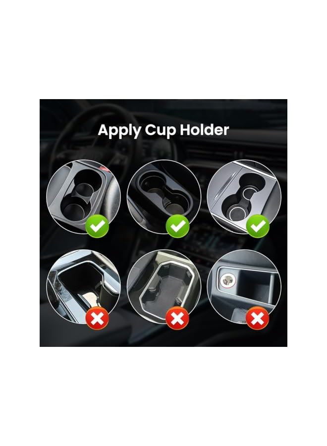 S-TOP BrandName Cup Holder Phone & Tablet Mount,2-in-1 Adjustable Car Cup Holder Expander with Long Arm,360° Rotating Car Mobile Stand Universal Phone and Tablet for SUV Desk Versatile & - Image 2