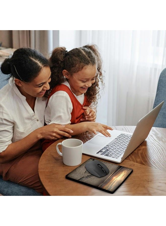 3DROSE LLC 8 x 8 x 0.25 Inches Mouse Pad, Mexico Boca Del Cielo Olive Ridley Sea Turtle Russell Gordon (mp_86772_1) - Image 2