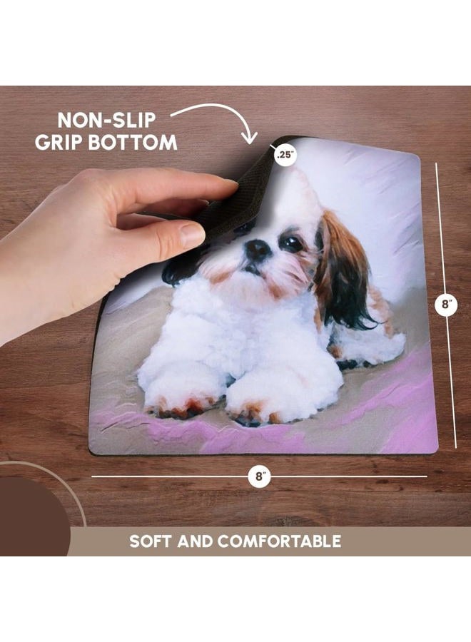 3DROSE LLC 8 x 8 x 0.25 Inches Mouse Pad, Mexico Boca Del Cielo Olive Ridley Sea Turtle Russell Gordon (mp_86772_1) - Image 3