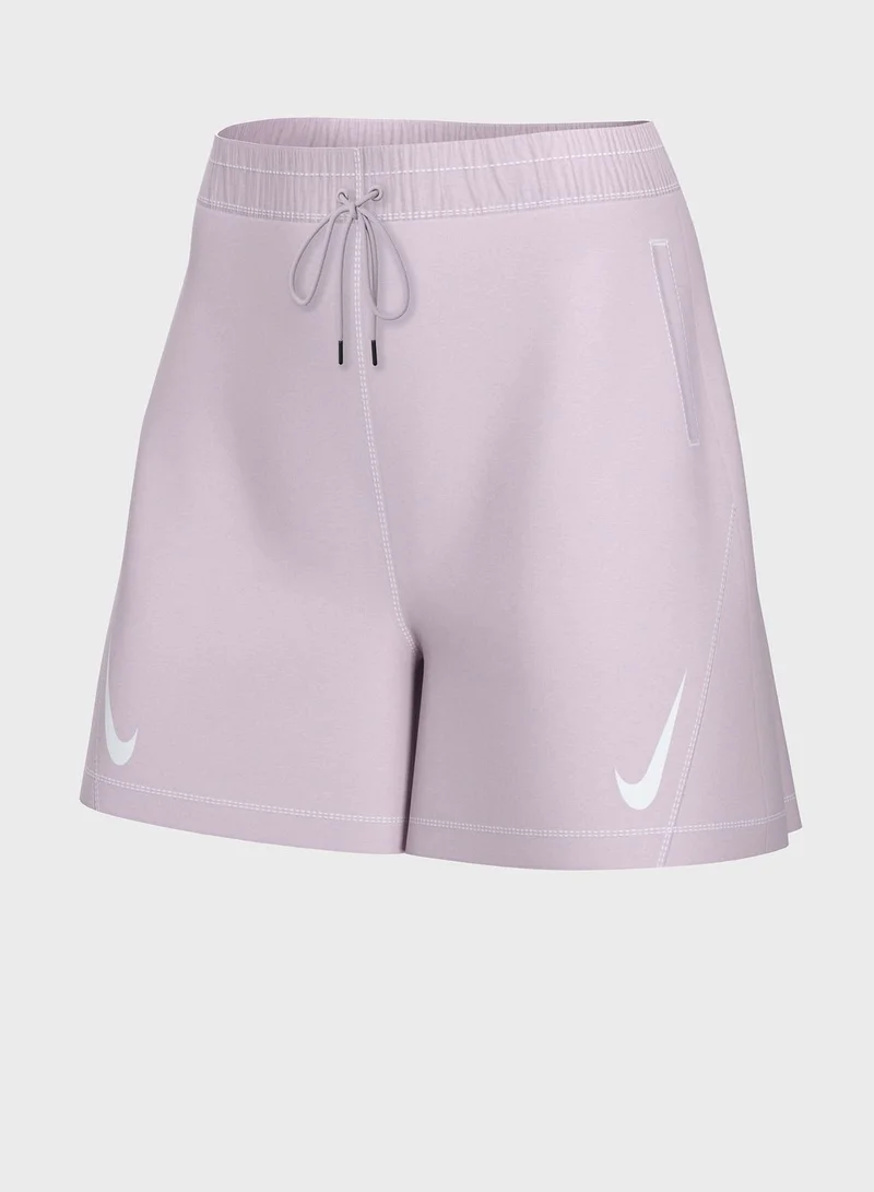 Nike Nsw Swoosh Woven Graphic Shorts