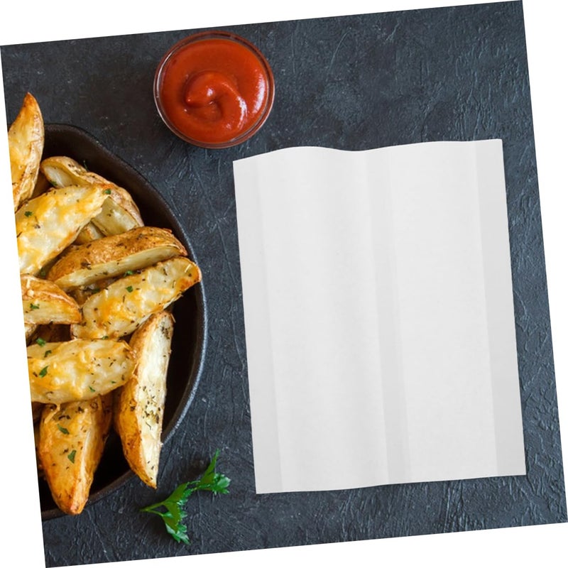 Oil Resistant Paper Snack Bags 14X10cm For Popcorn Hot Dogs Frying Food Packaging Parties Cafes - Image 3