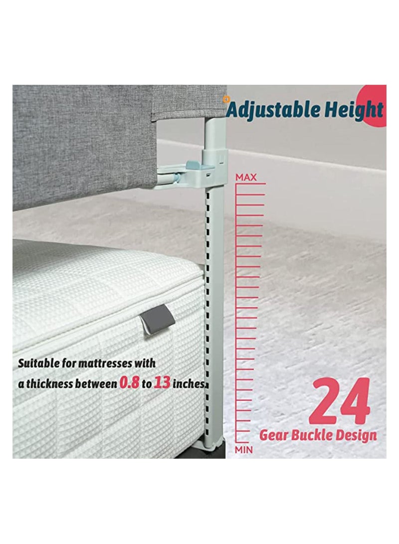 Foldable Crib Rail Guard,Toddler Bed Rails Guard,Universal Baby & Children Bed Rail,47.2 Inch - Image 4